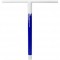 LUCKY Pro Bar H 20" X W 18" Blanc et bleu