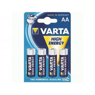 Pack de 4 piles Varta HighEnergy LR06 Mignon AA