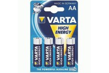 Pack de 4 piles Varta HighEnergy LR06 Mignon AA