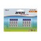 Pack de 8 piles ARCAS R03 Micro AAA