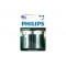 Pack de piles Philips Longlife R20 Mono D