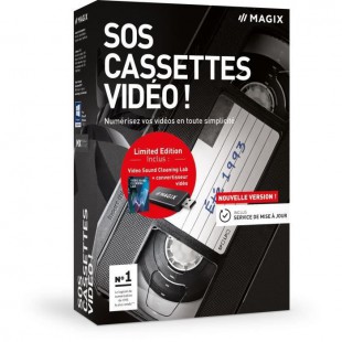 MAGIX Logiciel SOS Cassettes vidéo ! - Box - FR