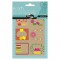 MAILDOR Pochette étiquettes décoratives Biscuits - 4 planches de 2 visuels - Assortis
