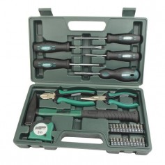 MANNESMANN Lot de 31 outils - Vert et gris
