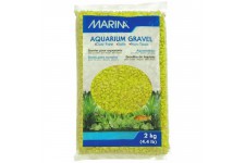 MARINA Gravier Deco vert lime - 2 kg - Pour aquarium