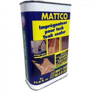 MATT CHEM Imprégnateur pour Teck Mattco 1L