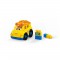 MEGA BLOKS - Lil'Véhicule Bus Scolaire - Briques de construction - Bus Scolaire avec figurine & 5 blocs Inclut - 12 mois et +