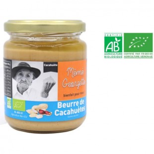MEME GEORGETTE Beurre de cacahuete bio - 250 g