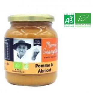 MEME GEORGETTE Purée de pomme abricot bio - 360g