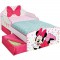 Minnie Mouse - Lit pour enfants avec espace de rangement sous le lit
