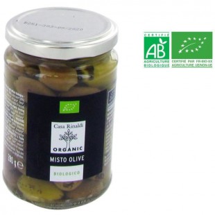 Mixte olive dénoyautée bio - 280 g