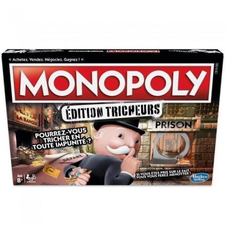 Monopoly Tricheurs - Jeu de société - Jeu de plateau