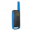 MOTOROLA Talkie Walkie Radios T62 PMR446 - Sans licence - Couplage simplifié - Bleu