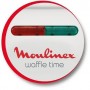 MOULINEX WJ70112 Gaufrier électrique Waffle Time - Blanc