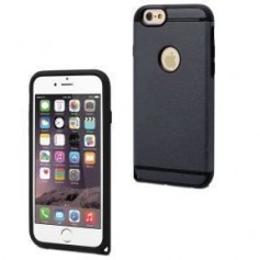 MUVIT Coque Shockproof - Apple Iphone 6+ / 6s+ - Resistante - Noire