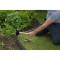 NATURE Bordure de jardin en polypropylene - Epaisseur 3 mm - H 15 cm x 10 m - Beige taupe