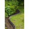 NATURE Bordure de jardin en polypropylene - Epaisseur 3 mm - H 15 cm x 10 m - Beige taupe