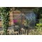 NATURE Serre de jardin murale en PVC - Tube aluminium Ø 16 mm - H 215 x 200 x 100 cm