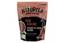 Naturela -250g- Pur Cacao Maigre 10 - 12% MG Sans Sucre Bio