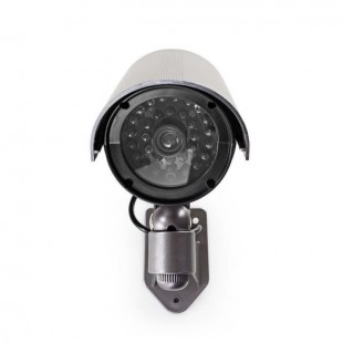NEDIS Caméra de sécurité factice - Tube - IP44 - Gris