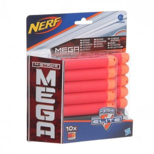 NERF MEGA - Recharges x10 [FLÉCHETTES OFFICIELLES]