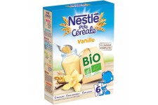 NESTLÉ P'tite Céréales Bio Vanille - 240 g - Des 6 mois