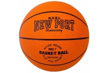 NEW PORT Ballon de basketball - Orange