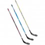 NIJDAM Crosse de hockey sur glace 137 cm - Droit - Jaune