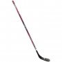 NIJDAM Crosse de hockey sur glace 137 cm - Droit - Rouge