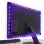 NZXT -Kit d'éclairage RGB HUE 2 Ambient - Contrôleur d'éclairage digital - 8 bandes LED (Pour l'écran 26"-32") (AC-HUEHU-B2)