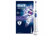 Oral-B PRO 600 3D Brosse a dents électrique par BRAUN - Blanc