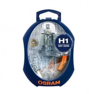 OSRAM Boîte de lampes de rechange halogenes H1 - 12V