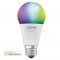 OSRAM Smart+ Ampoule LED Connectée - E27 Standard - Dimmable Couleurs 10W (60W) - Compatible Bluetooth Apple HomeKit