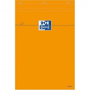 OXFORD Bloc-notes - Grands carreaux - 160 pages - 29,7 cm x 21 cm x 0,9 cm