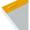 OXFORD Bloc-Notes agrafé - 29,7 cm x 23 cm x 0,9 cm - 160 pages - 80g - Orange
