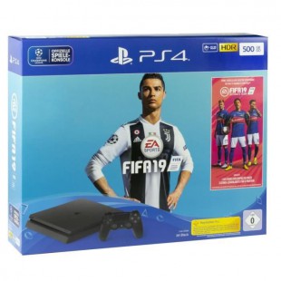 Pack PS4 500 Go Noire + FIFA 19