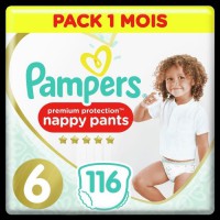 PAMPERS Premium Protection Pants T6 X116 Pack 1 Mois