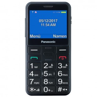 PANASONIC Téléphone mobile sénior - TU150EX - Noir