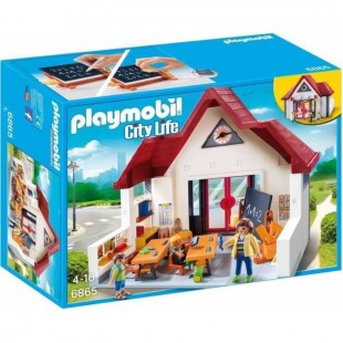 PLAYMOBIL 6865 - City Life - Ecole avec Salle de Classe - Exclusivité Cdiscount