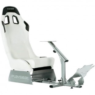 PLAYSEAT Siege simulation automobile EVOLUTION - Simili-cuir - Blanc