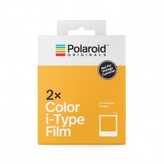 POLAROID ORIGINALS 4836 Film i-Type Couleur Double Pack Cadre Blanc