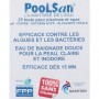 POOLSAN Blister de 25 tests pour piscine et spas - Cu / O2 / pH / Alc
