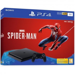 PS4 1 To Noire + Marvel's Spider-Man Edition Standard