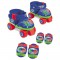 PYJAMASQUES Rollers Réglables et protections (taille 22 a 29) (Patins + Genouilleres + Coudieres) - Disney