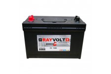 RAYVOLT Batterie Marine Décharge Lente - 12V - 110AH