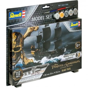 REVELL Model Set Easy-Click Bateaux Black Pearl 65499