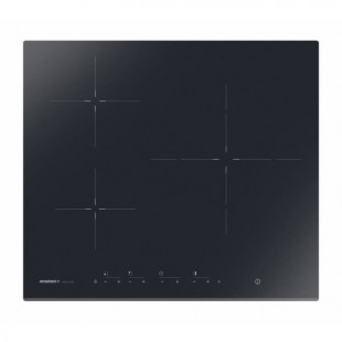 ROSIERES RID733BV Table de cuisson induction - 3 zones - 7200W - L59 x P52 cm - Revetement verre vitrocéramique - Noir