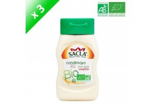 SACLA Condimayo de riz sans oeufs - Bio - 3x 290 ml