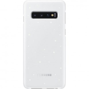 Samsung Coque avec affichage LED S10 - Blanc
