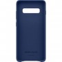 Samsung Coque en cuir S10+ Bleu marine